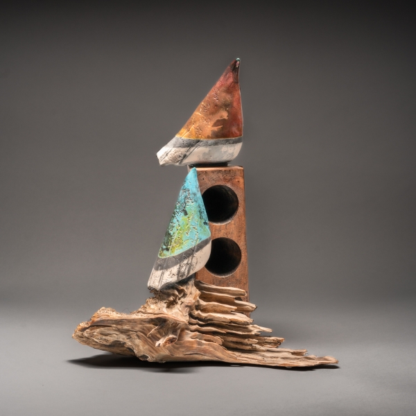 Clay Bird Sculptures