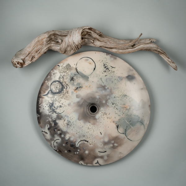 Neolithic Disc Clay Sculpture